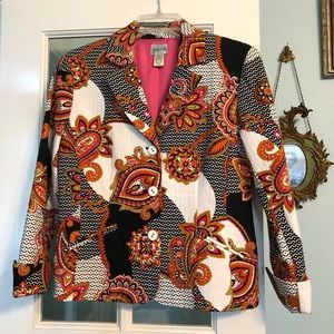 Chico’s lined vintage jacket.